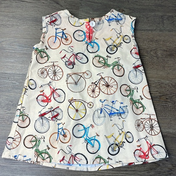 Bee Frances Little Girls Bicycle Dress, size 2 - Picture 5 of 6